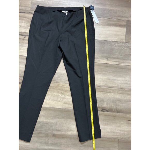 Classiques Entier Black Wool Skinny Midtown Fit Pants 12 Petite - Picture 4 of 15